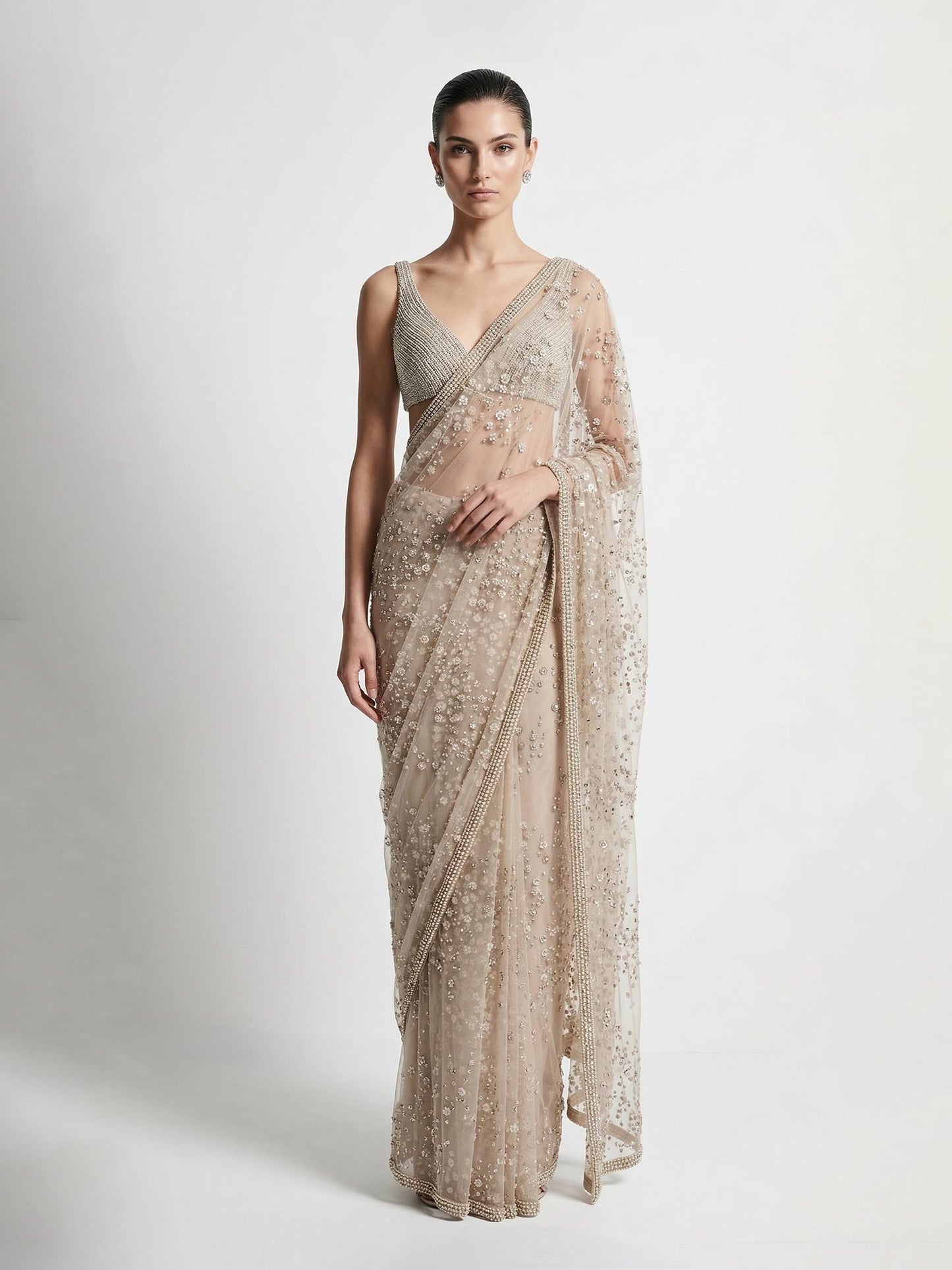 The Ethereal Draped Saree