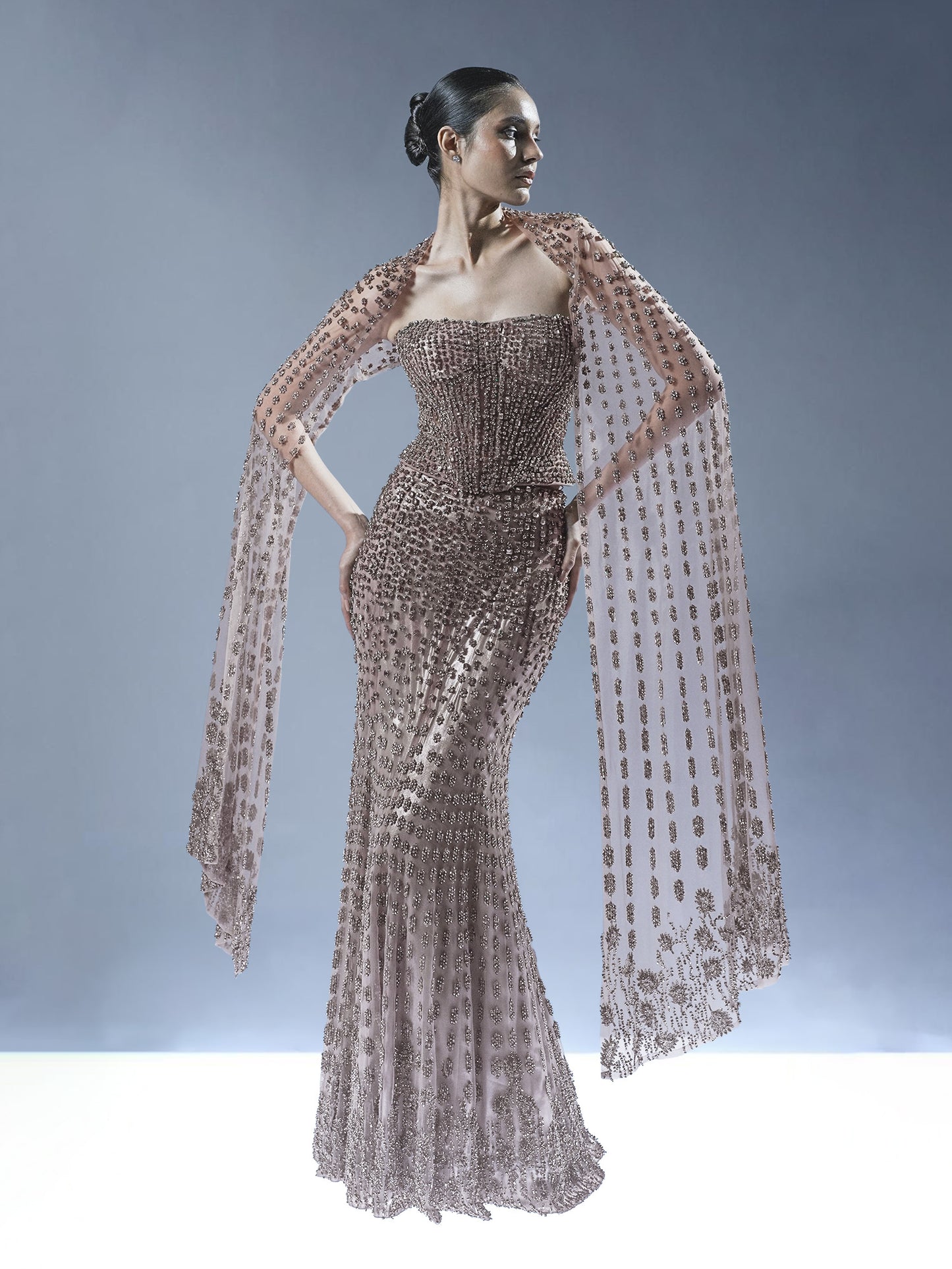 Celestial Veil Lehenga Set