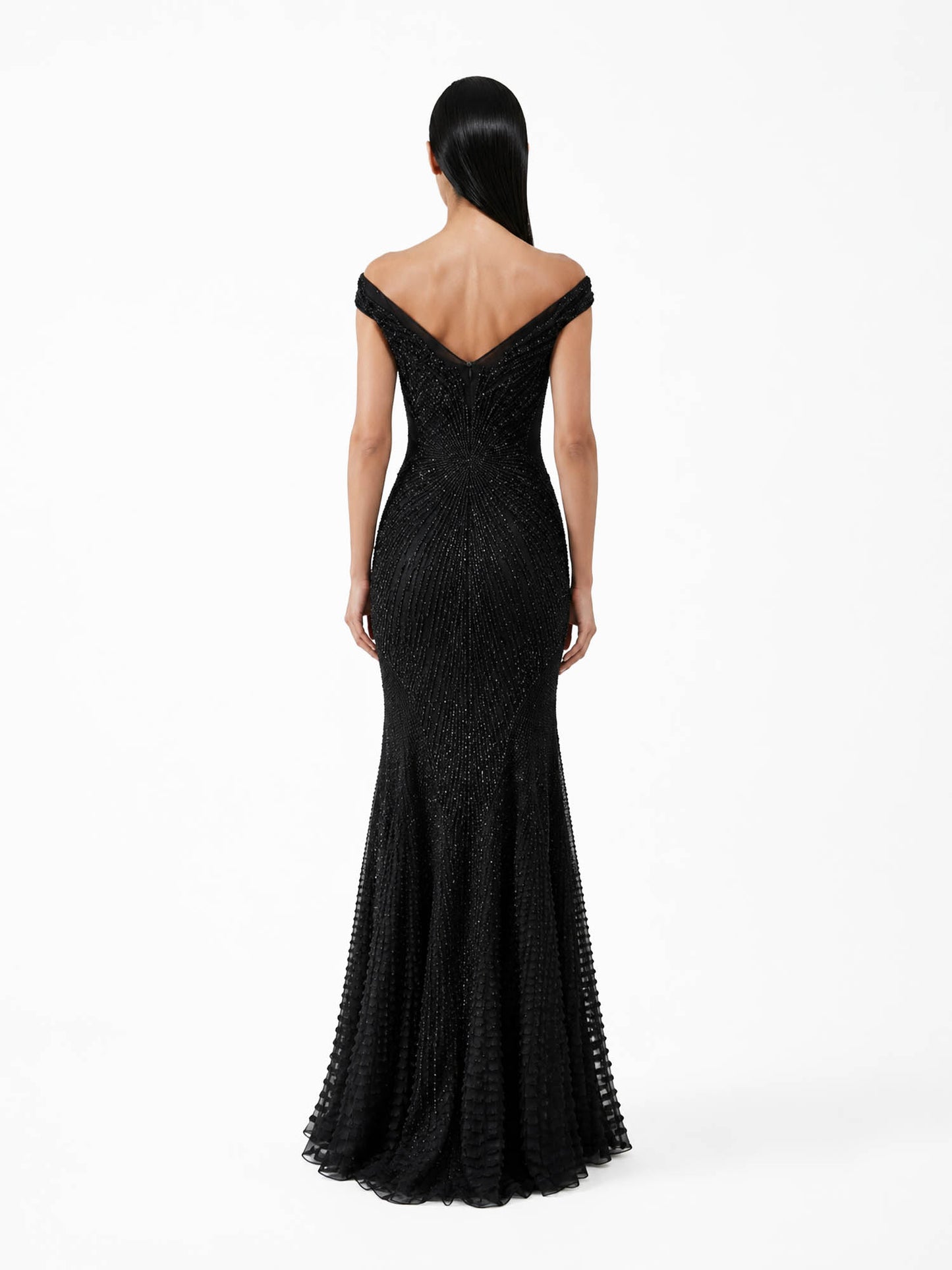 Eclipse Radiance Mermaid Gown