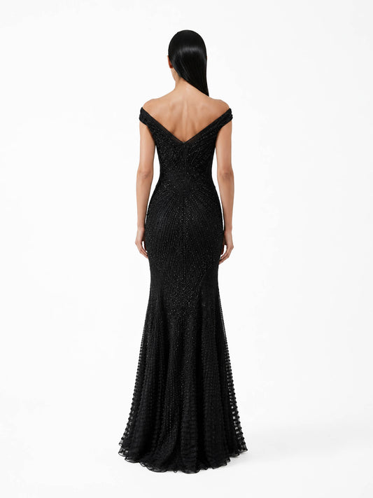 Eclipse Radiance Mermaid Gown