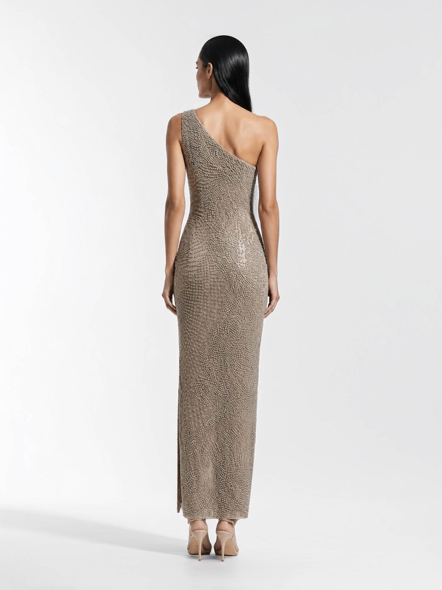 Stellar Muse One-Shoulder Dress