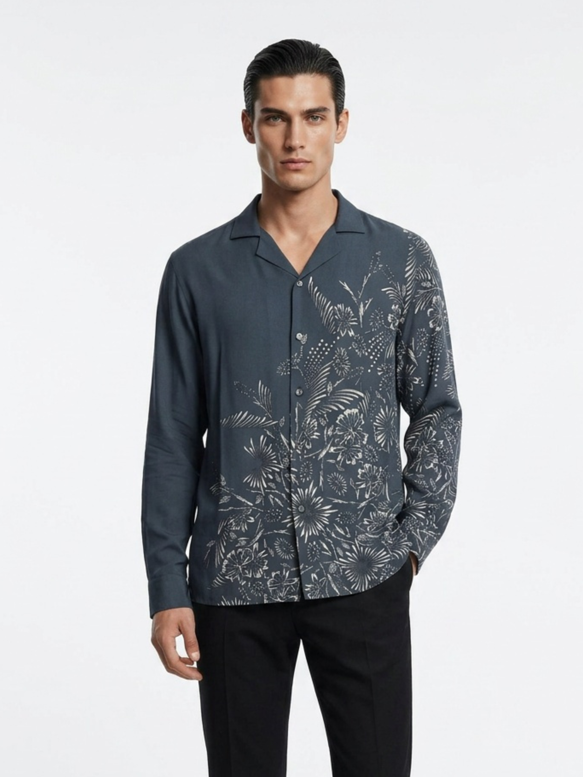 Obsidian Flora Shirt