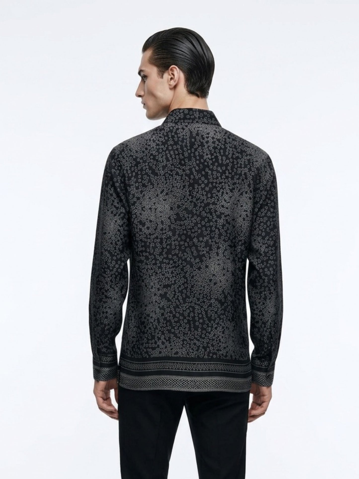 Midnight Mosaic Statement Shirt