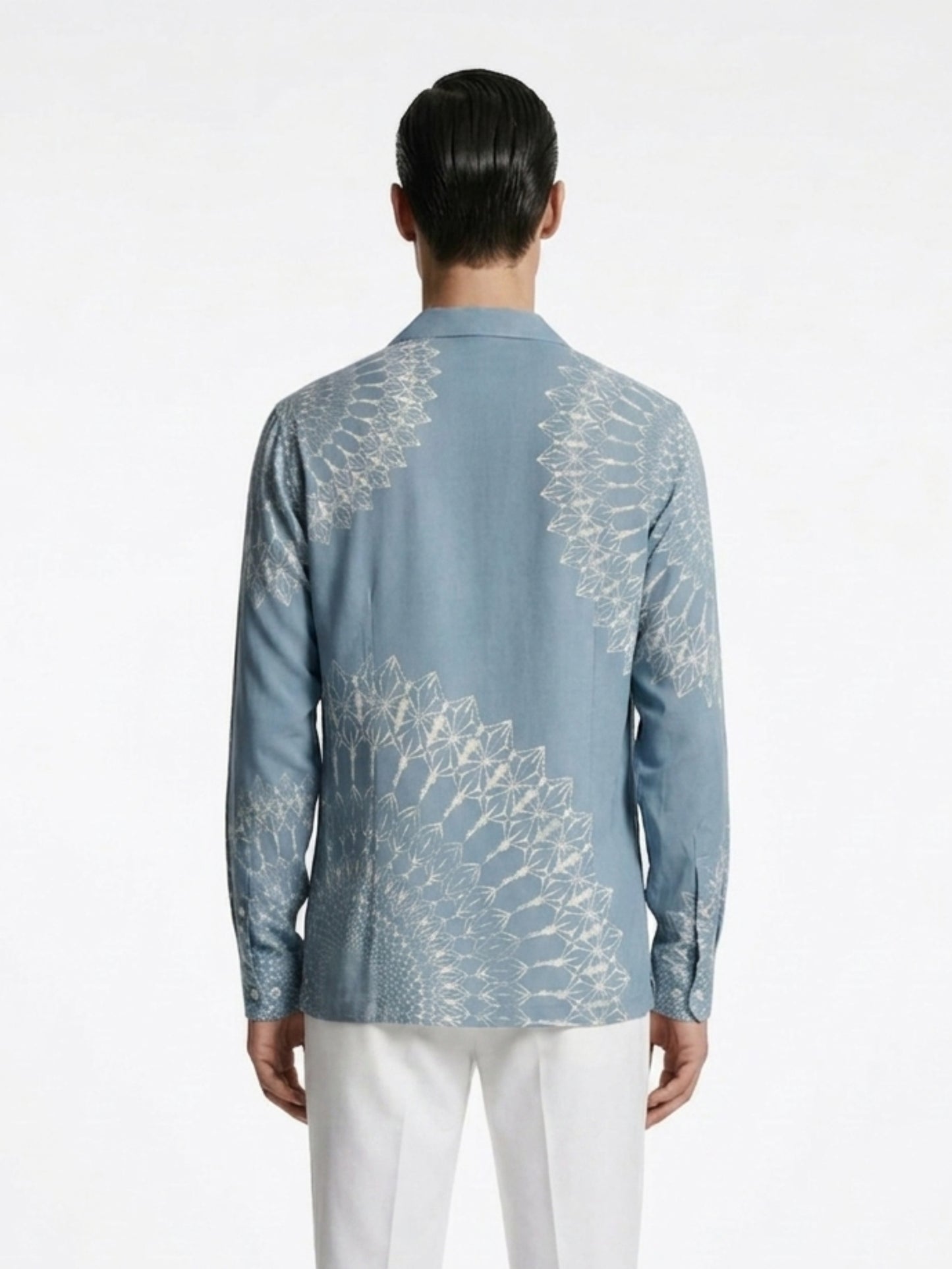 Azure Mirage Printed Shirt