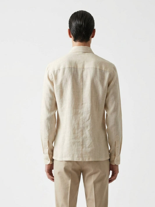 Riviera Utility Linen Shirt