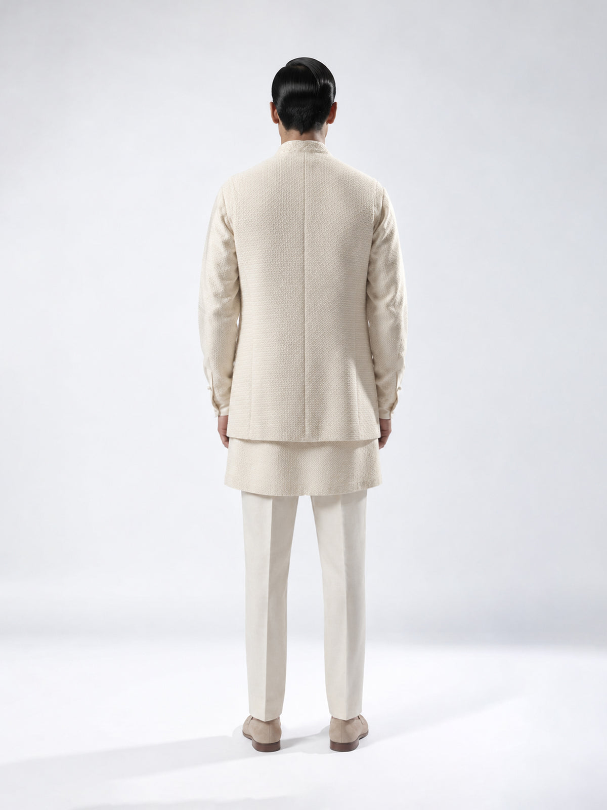 Sculpted Heritage Waist Jacket Set