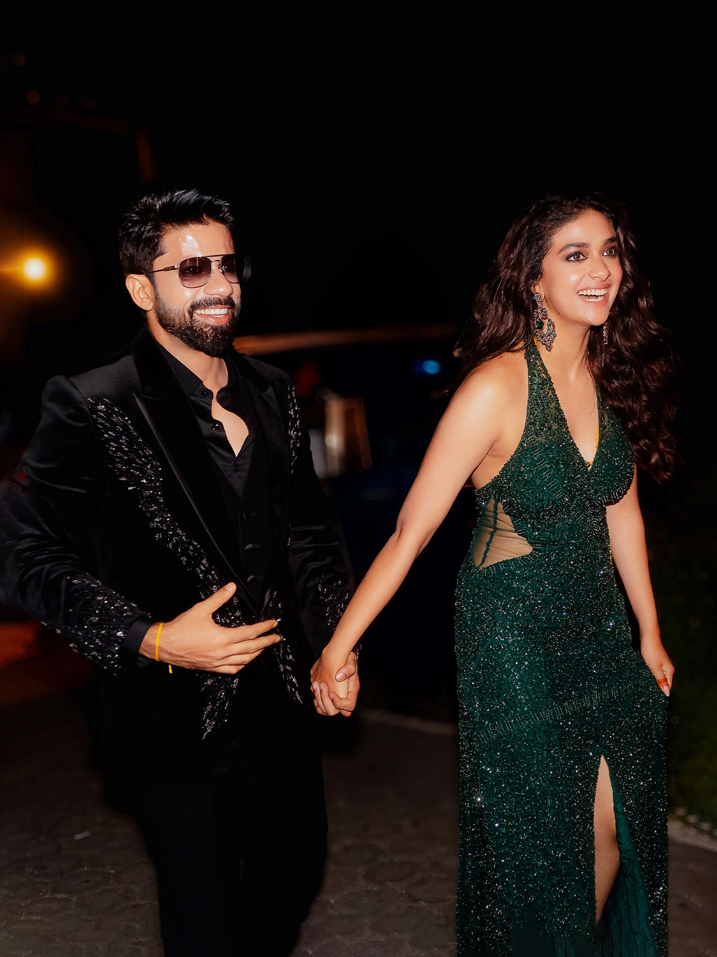 Antony Thattil in Embroidered Tuxedo Set