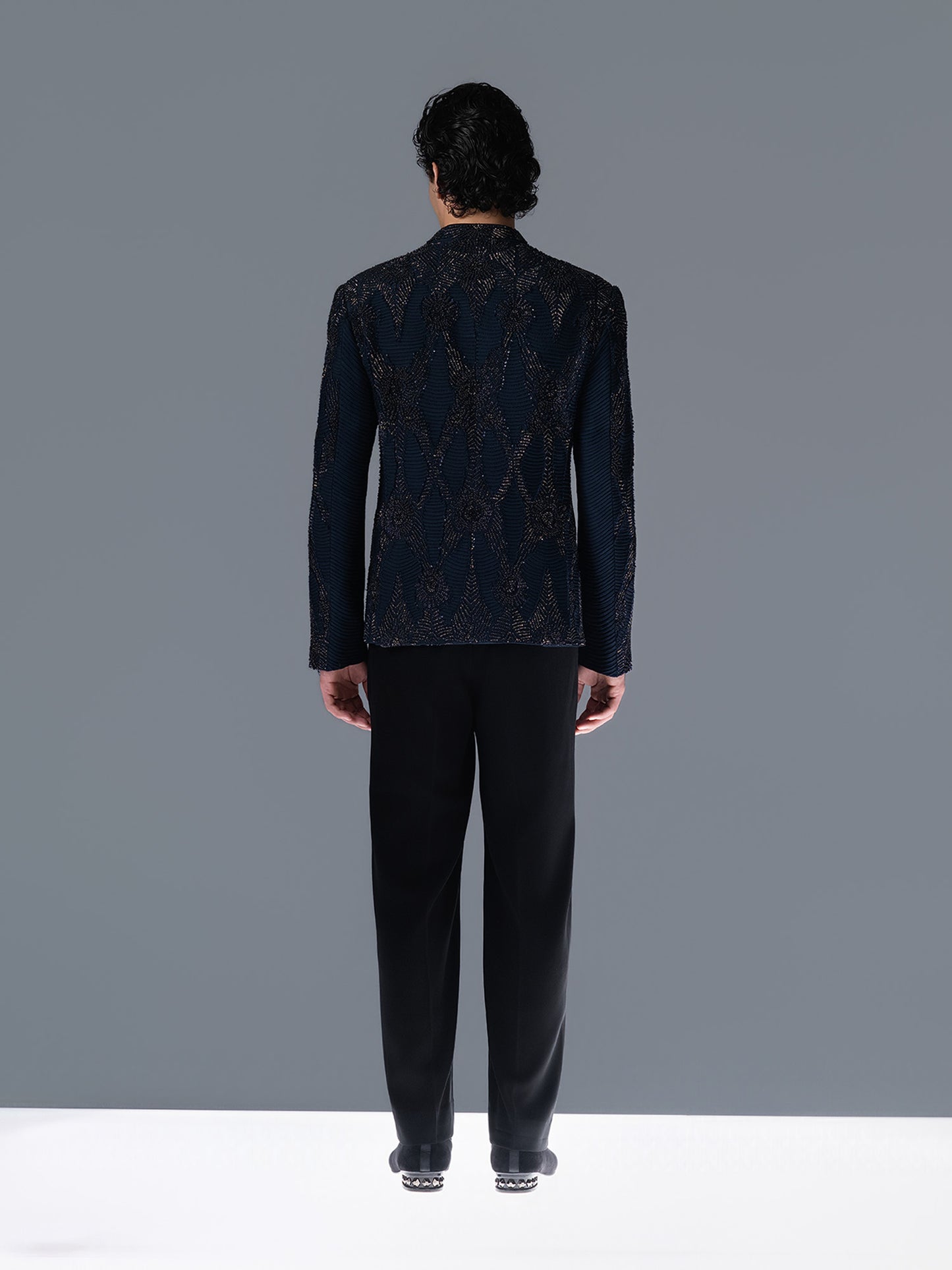 Auric Rhythm Bandhgala Set