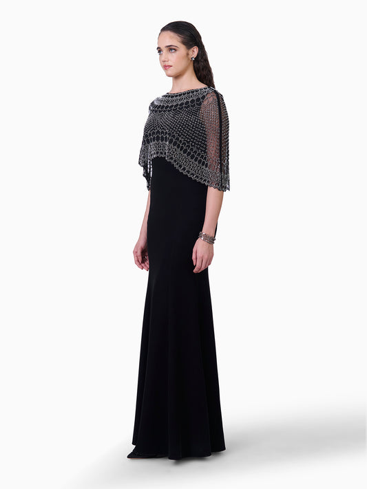 Celestial Grace Embellished Dress