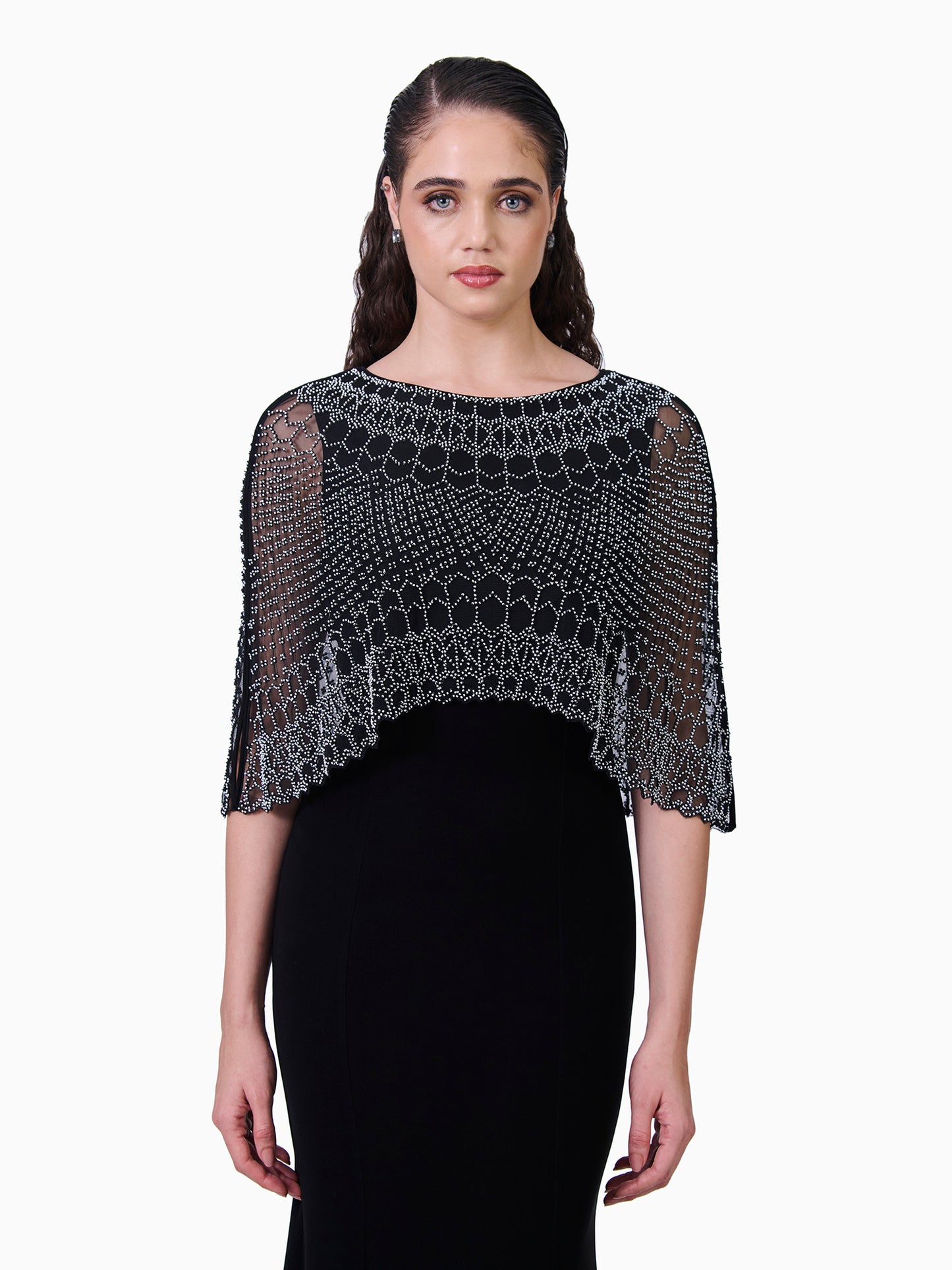 Celestial Grace Embellished Dress