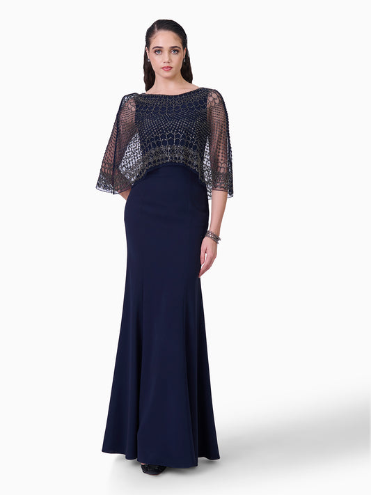 Celestial Grace Embellished Dress