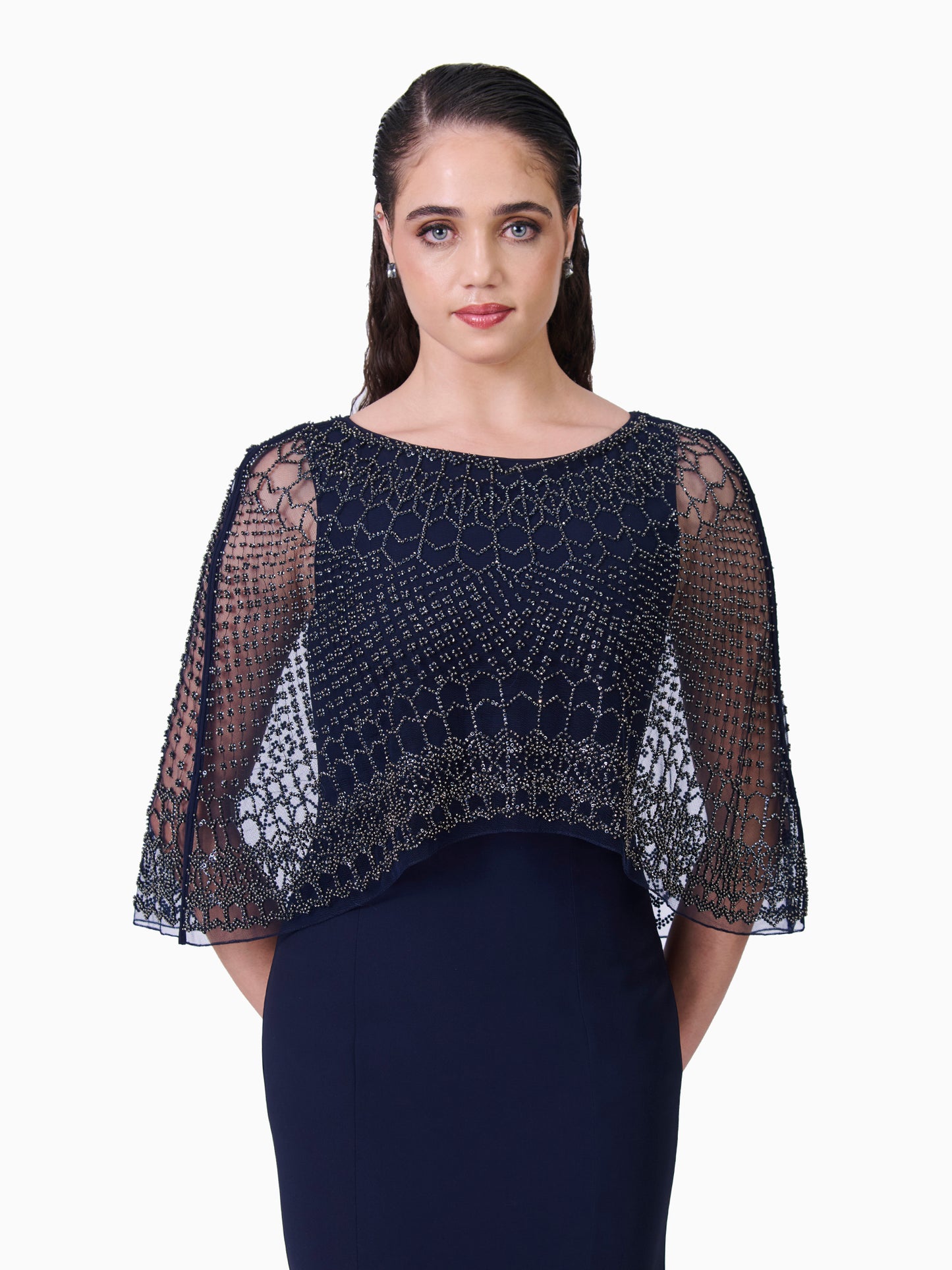 Celestial Grace Embellished Dress