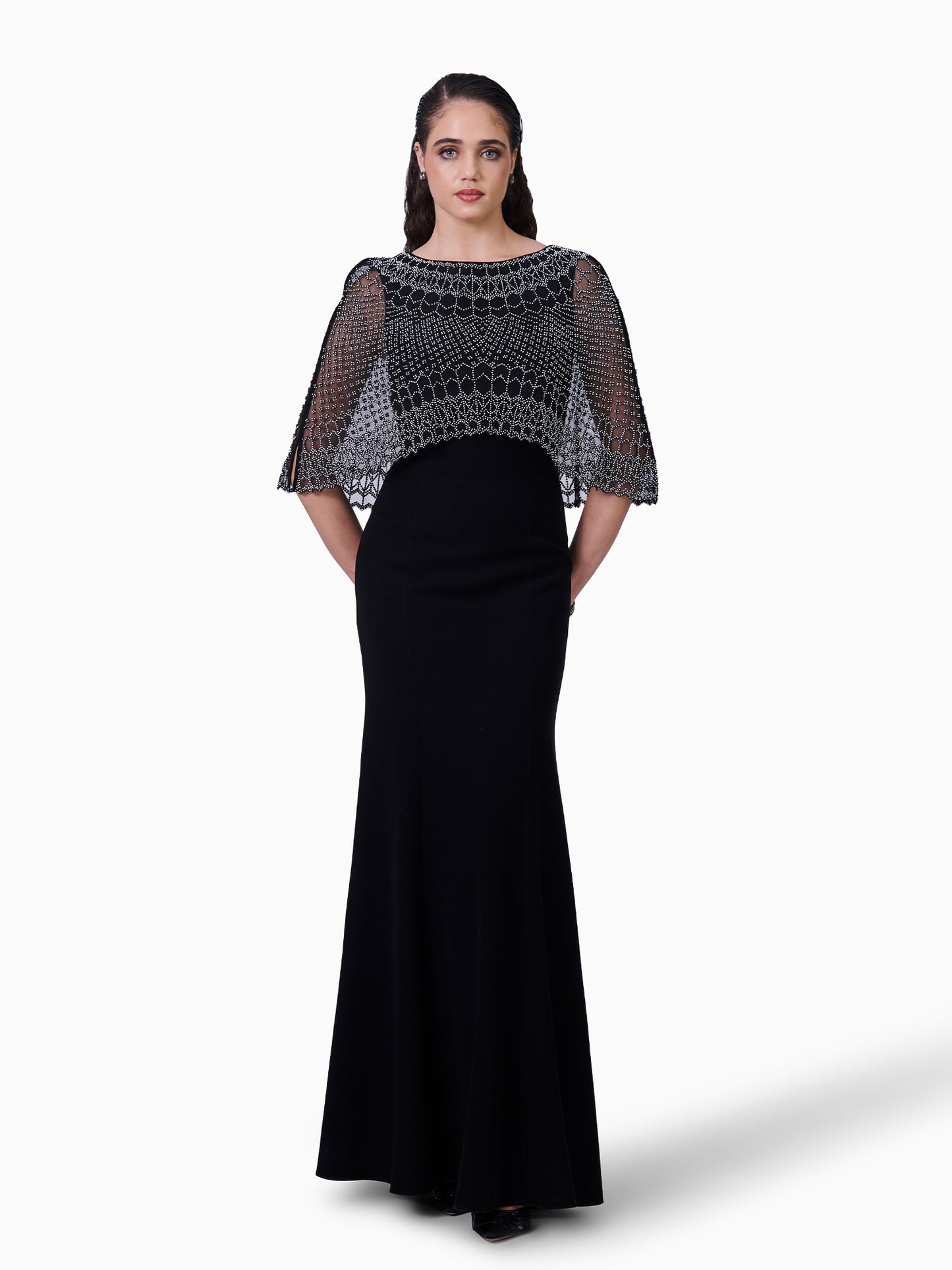 Celestial Grace Embellished Dress