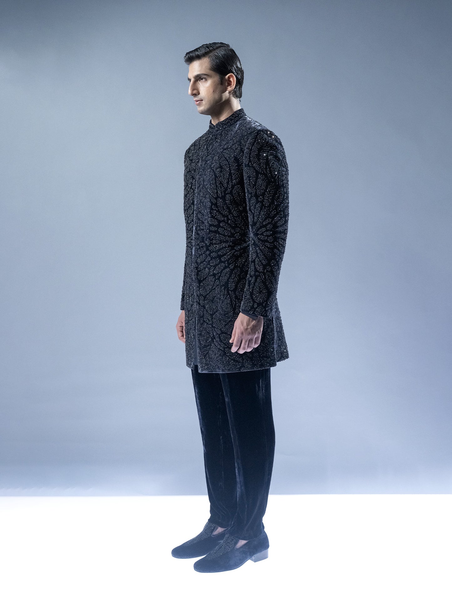 Moonray Gleam Sherwani Set