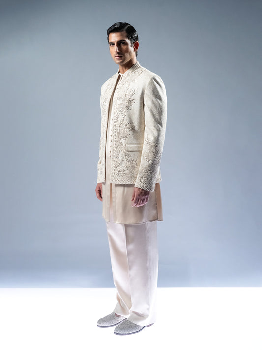 Luminous Shore Bandhgala Set