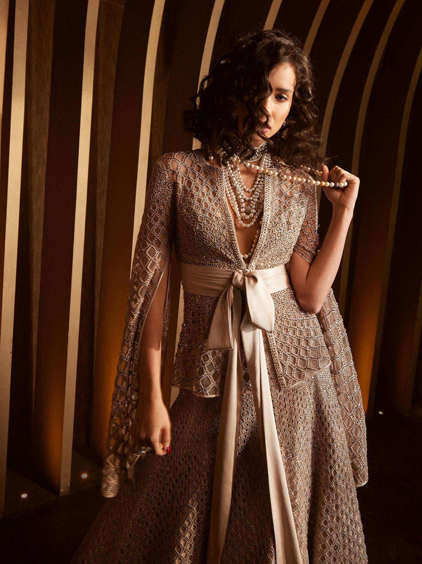 Florin Cutwork Lehenga Set