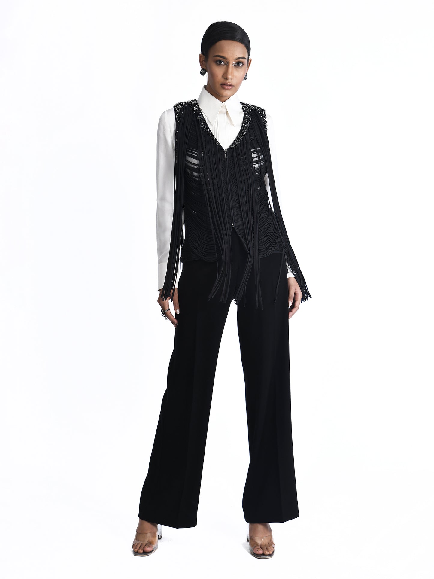 Crater Fringe Jacket