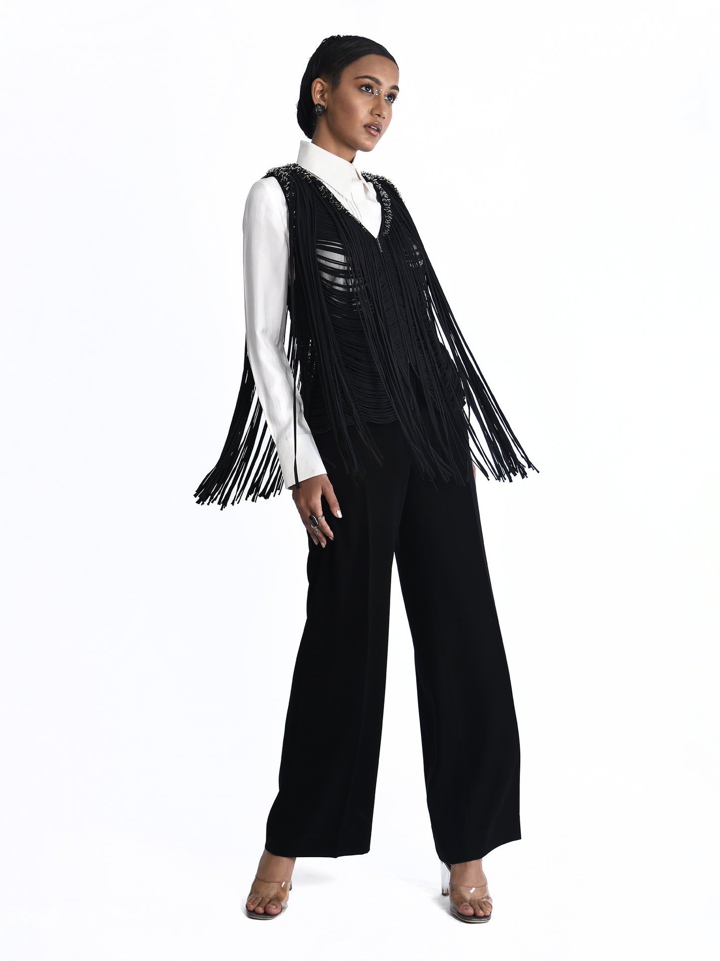 Crater Fringe Jacket