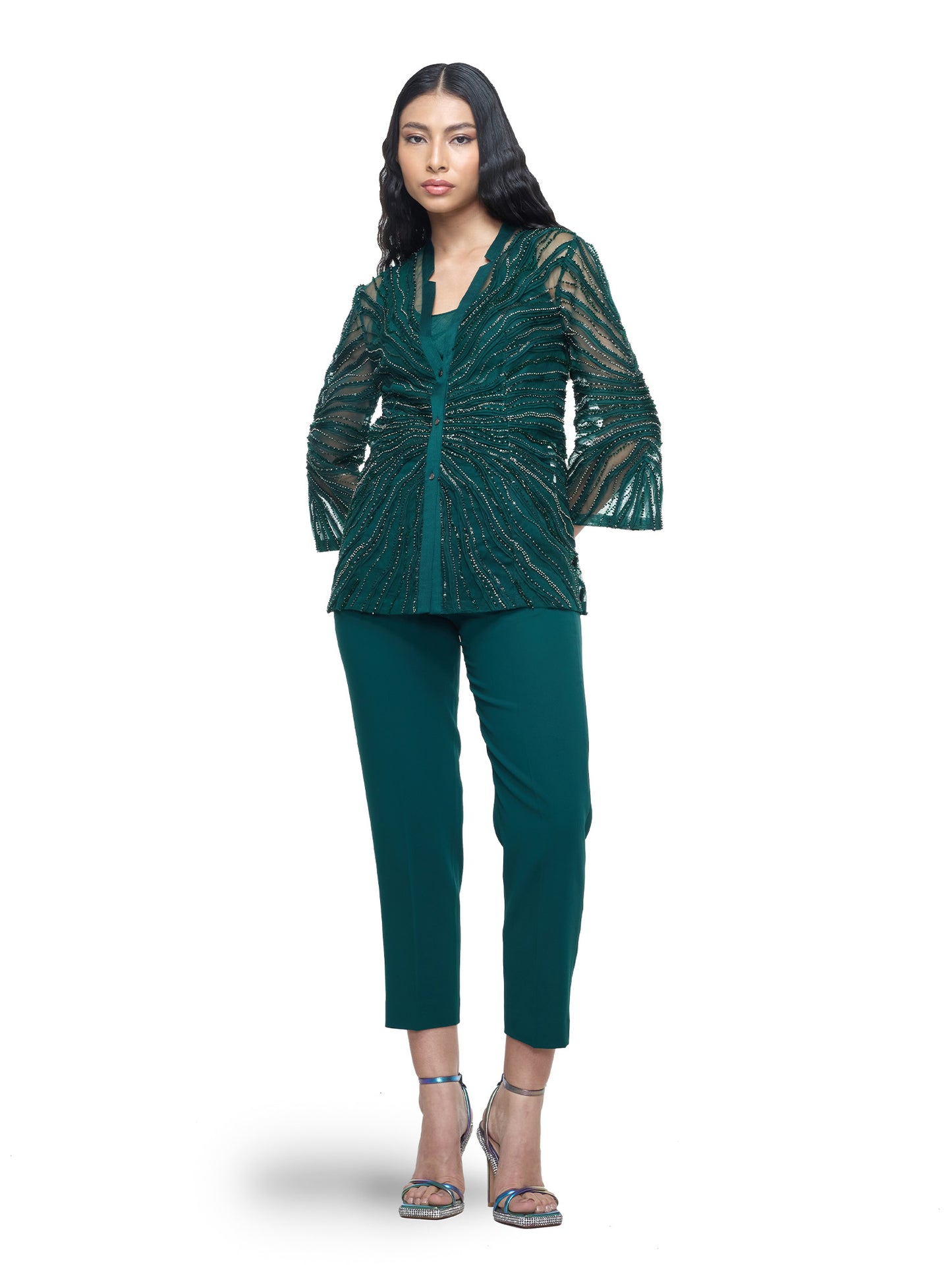 Emerald Radiance Jacket