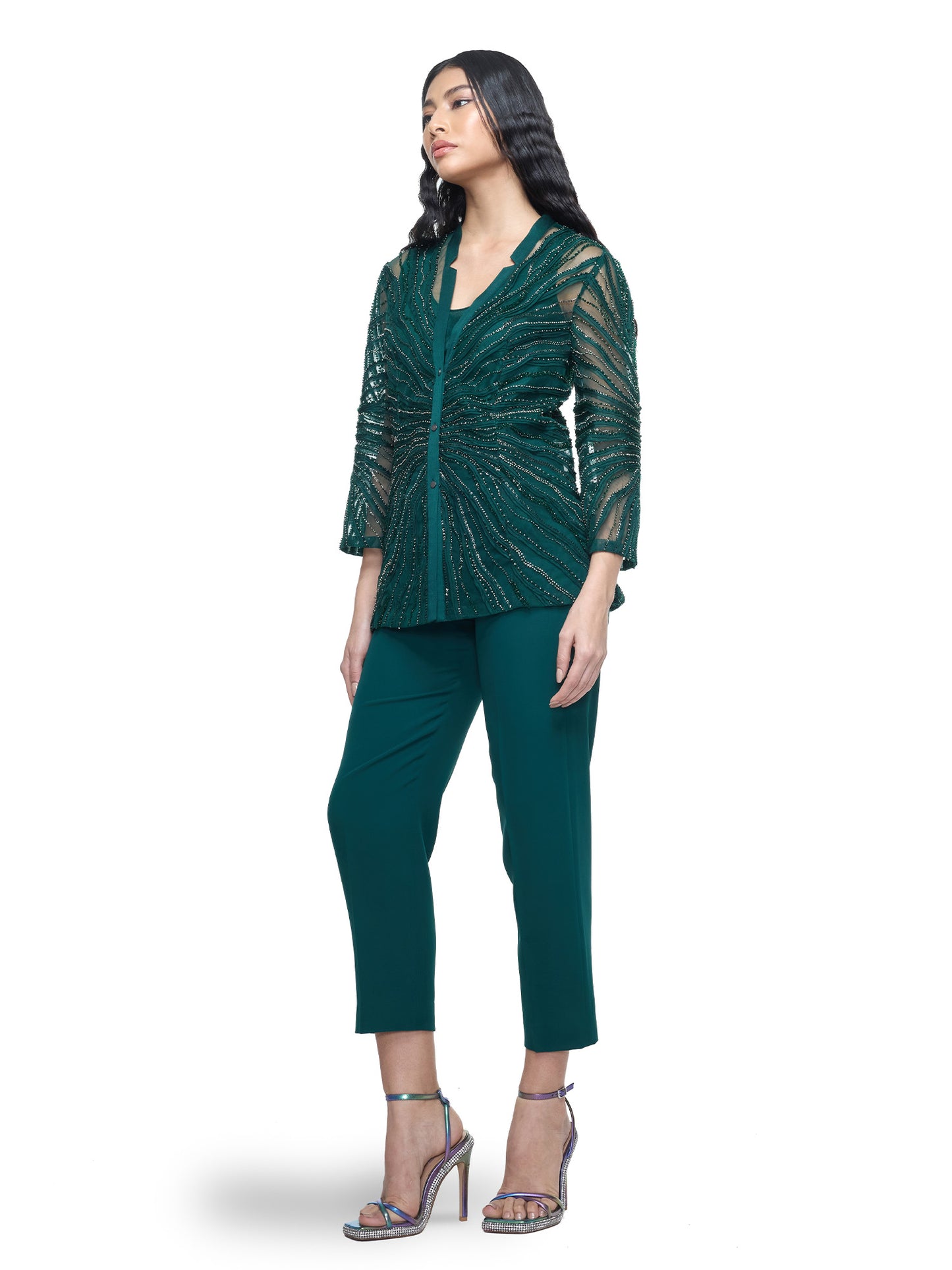 Emerald Radiance Jacket