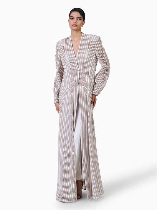 Ethereal Linear Elegance Jacket
