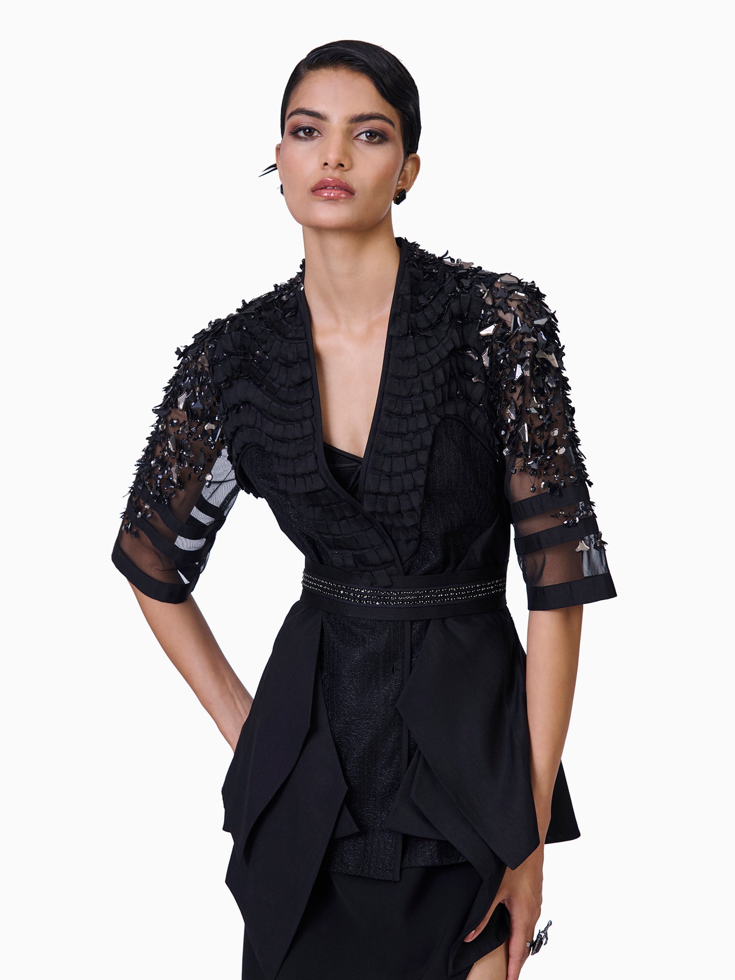 Sculpted Asymmetry Jacket