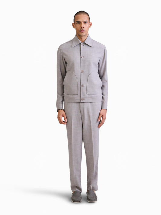 Arstin Wool Two Patch Pocket Jacket