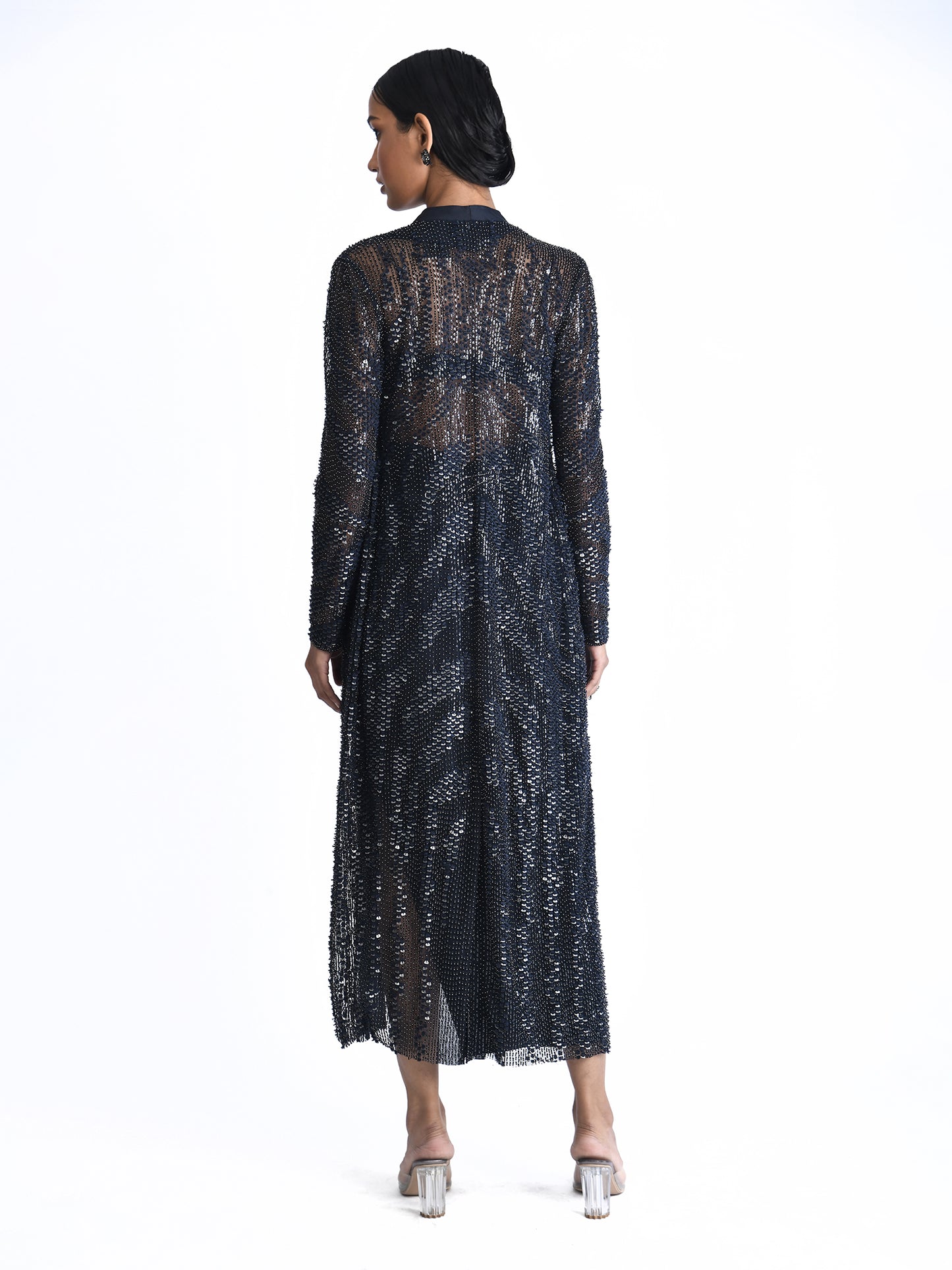 Embroidered Long Jacket
