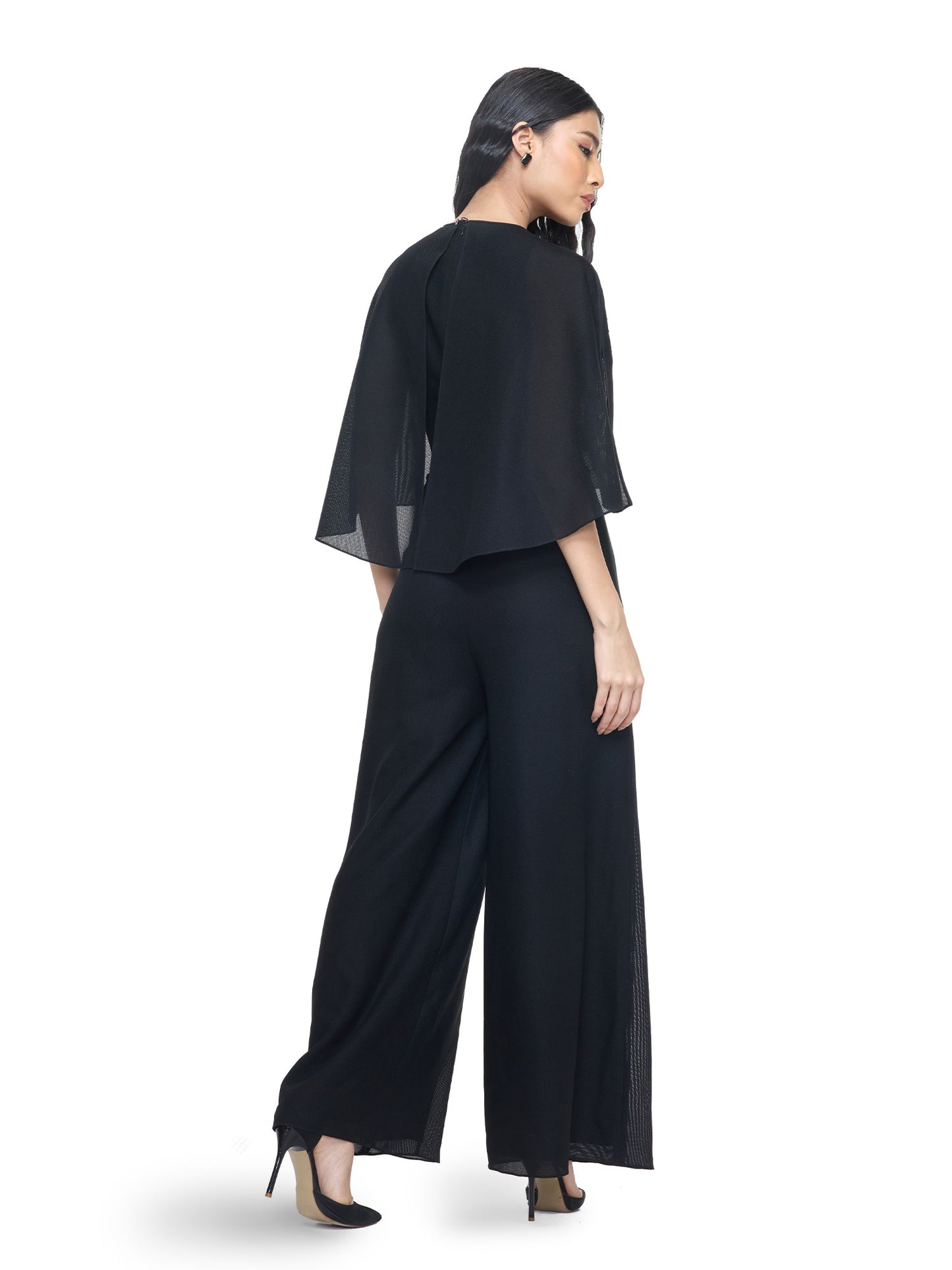 Cape Style Jumpsuit