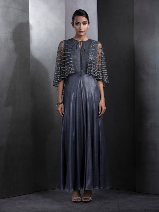 Charcoal Ember Kaftan