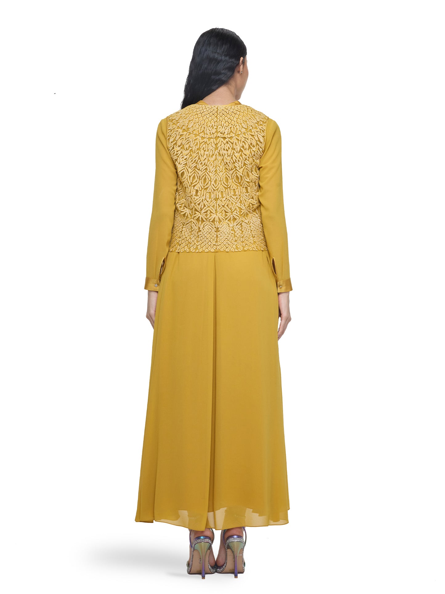 Sunrise Yellow Kaftan