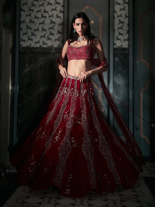 Euclid Lehenga Set