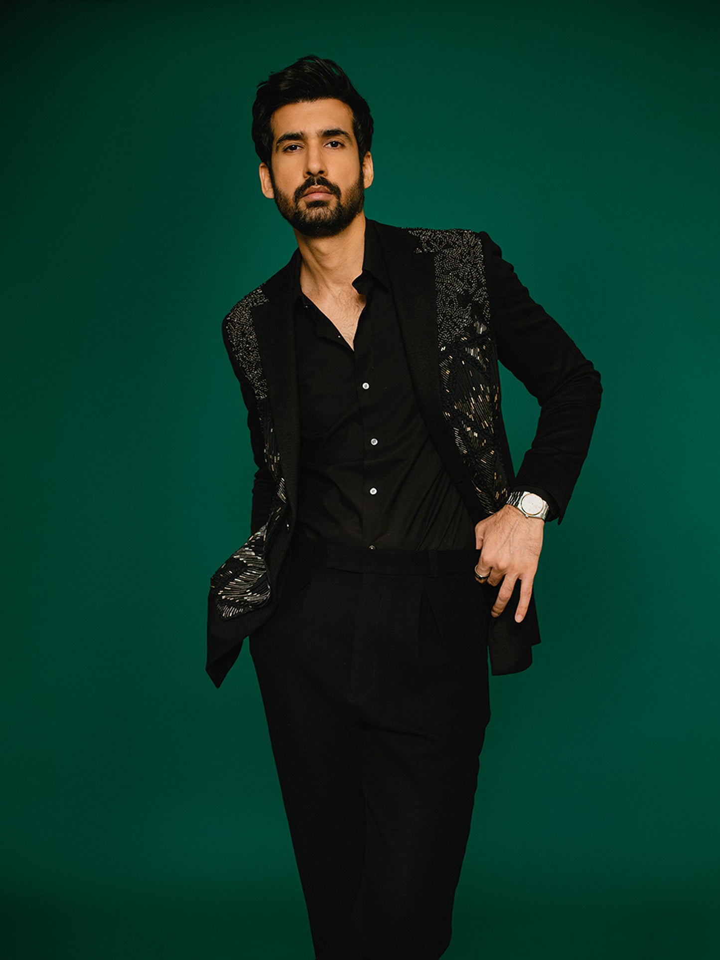 Dhairya Karwa In Prometheus Layered Jacket