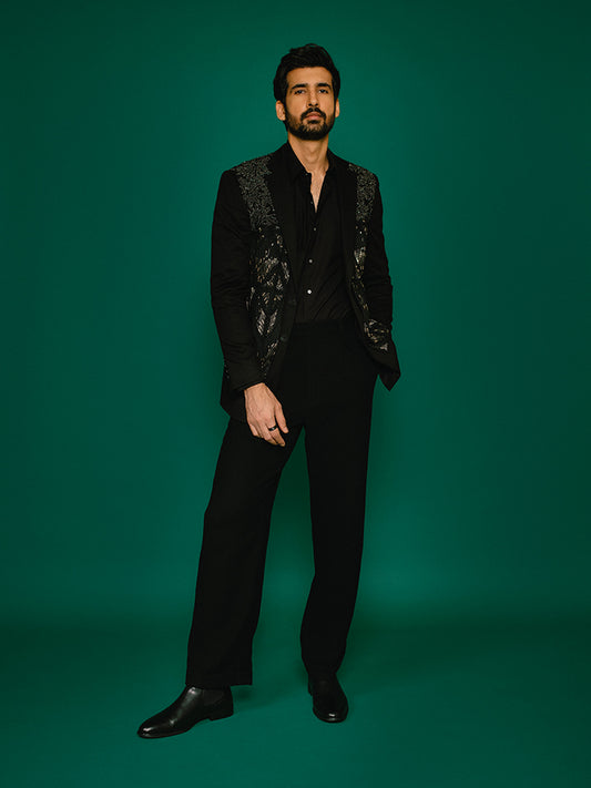Dhairya Karwa In Prometheus Layered Jacket