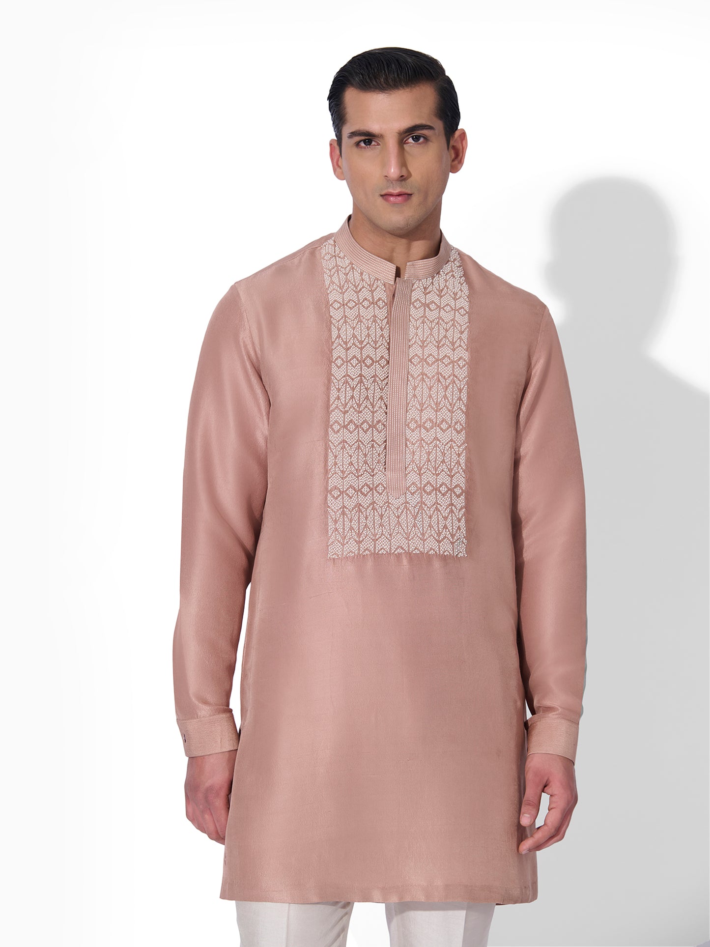 Goldstone Embroidered Kurta Set