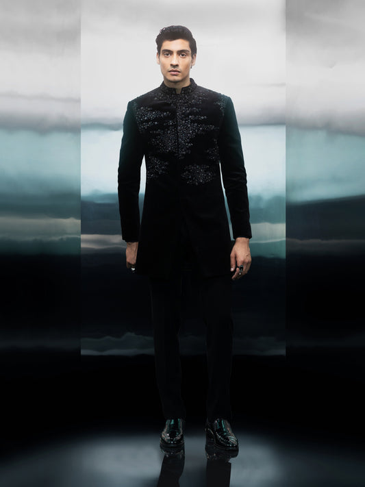 Midnight Majesty Sherwani
