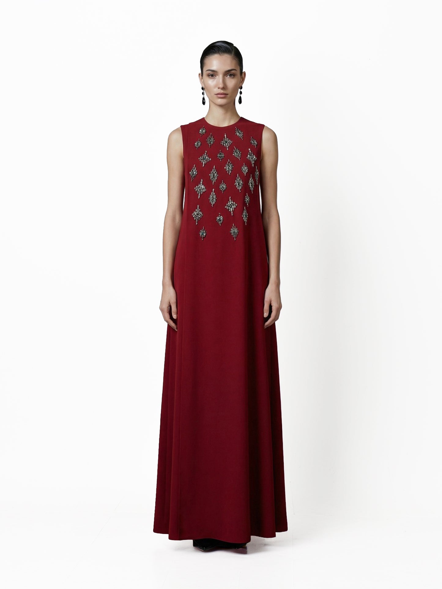 Crystal Motif Kaftan