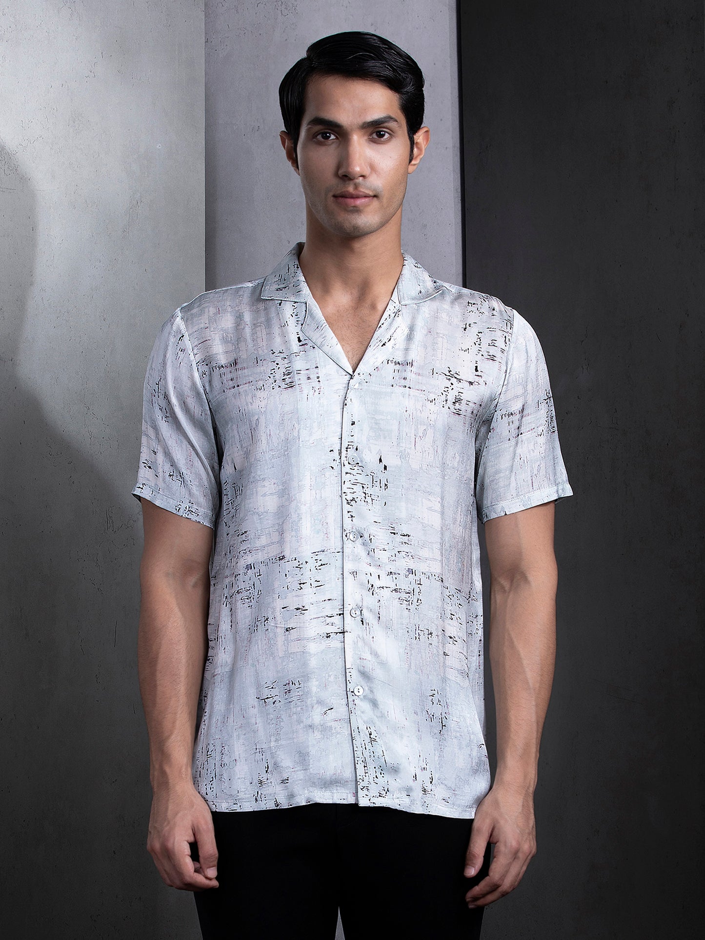 Aeolian Vertical Glitch Shirt