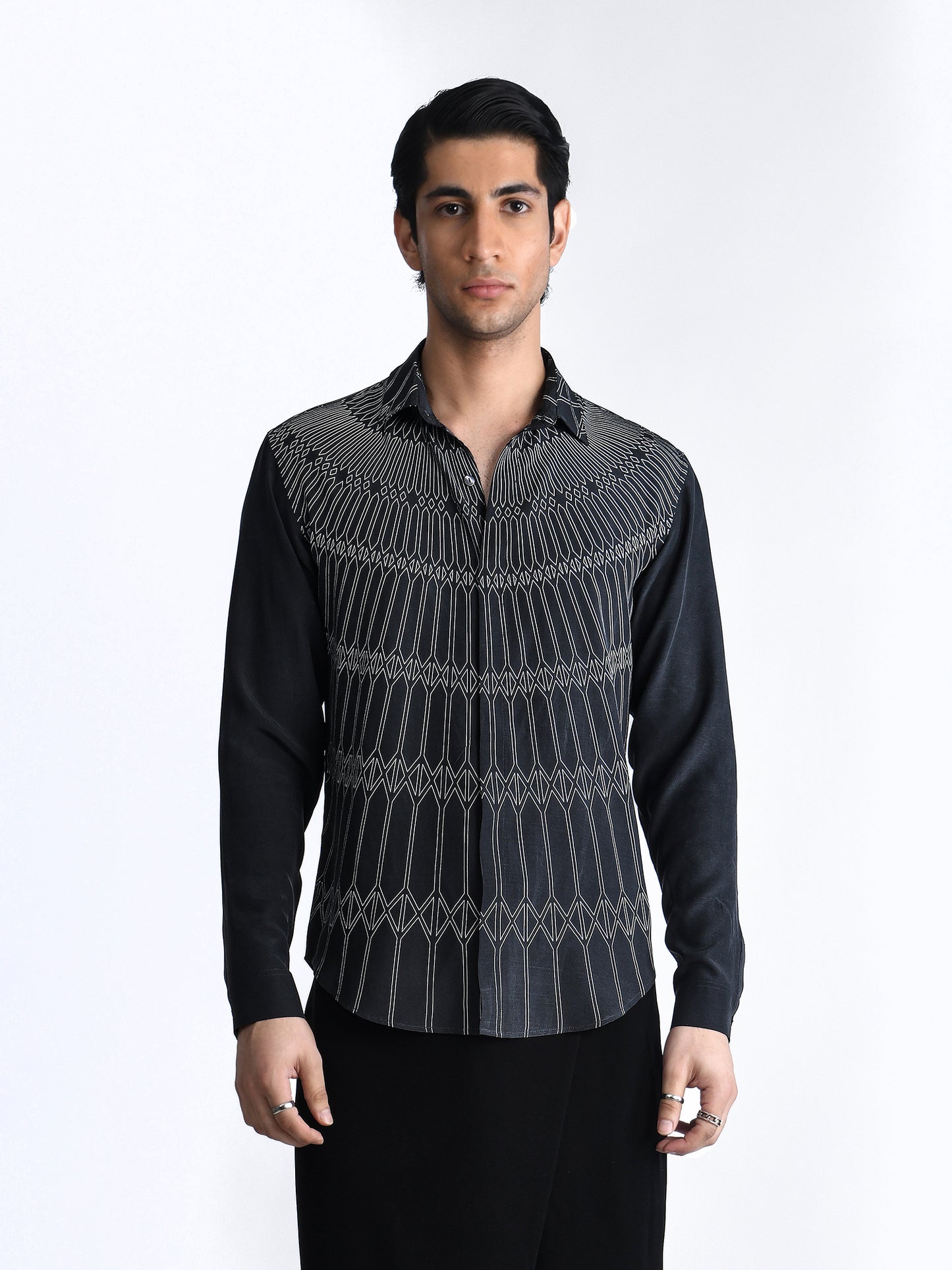 Marrakesh Outline Printed Shirt