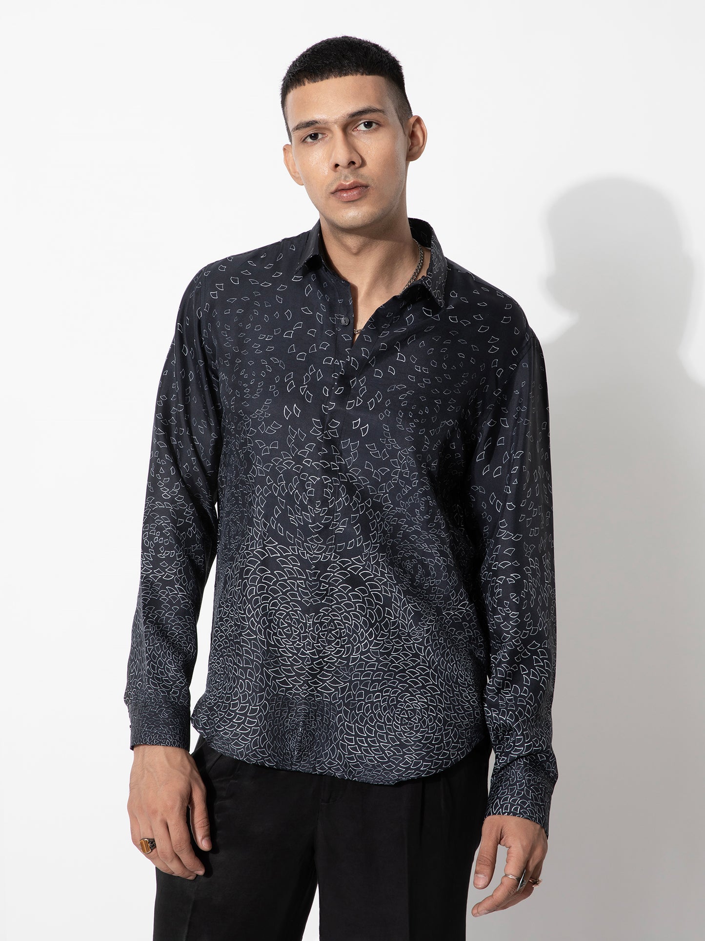 Printed Silk Shirt