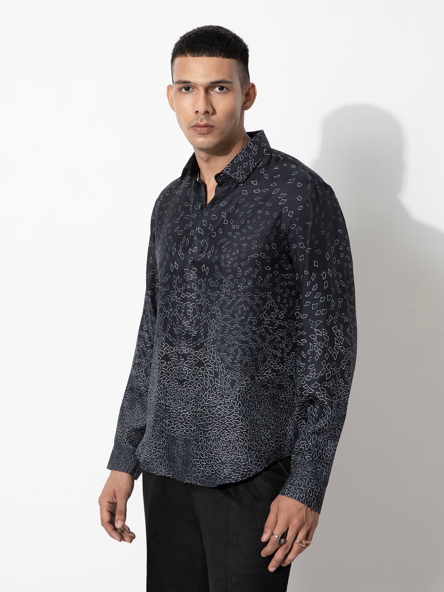 Printed Silk Shirt