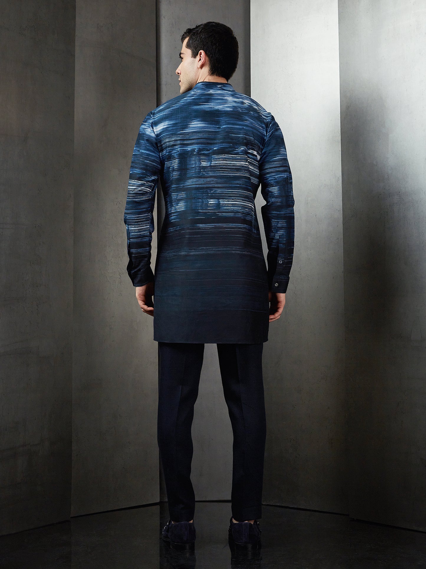 Matrix Short Kurta Set