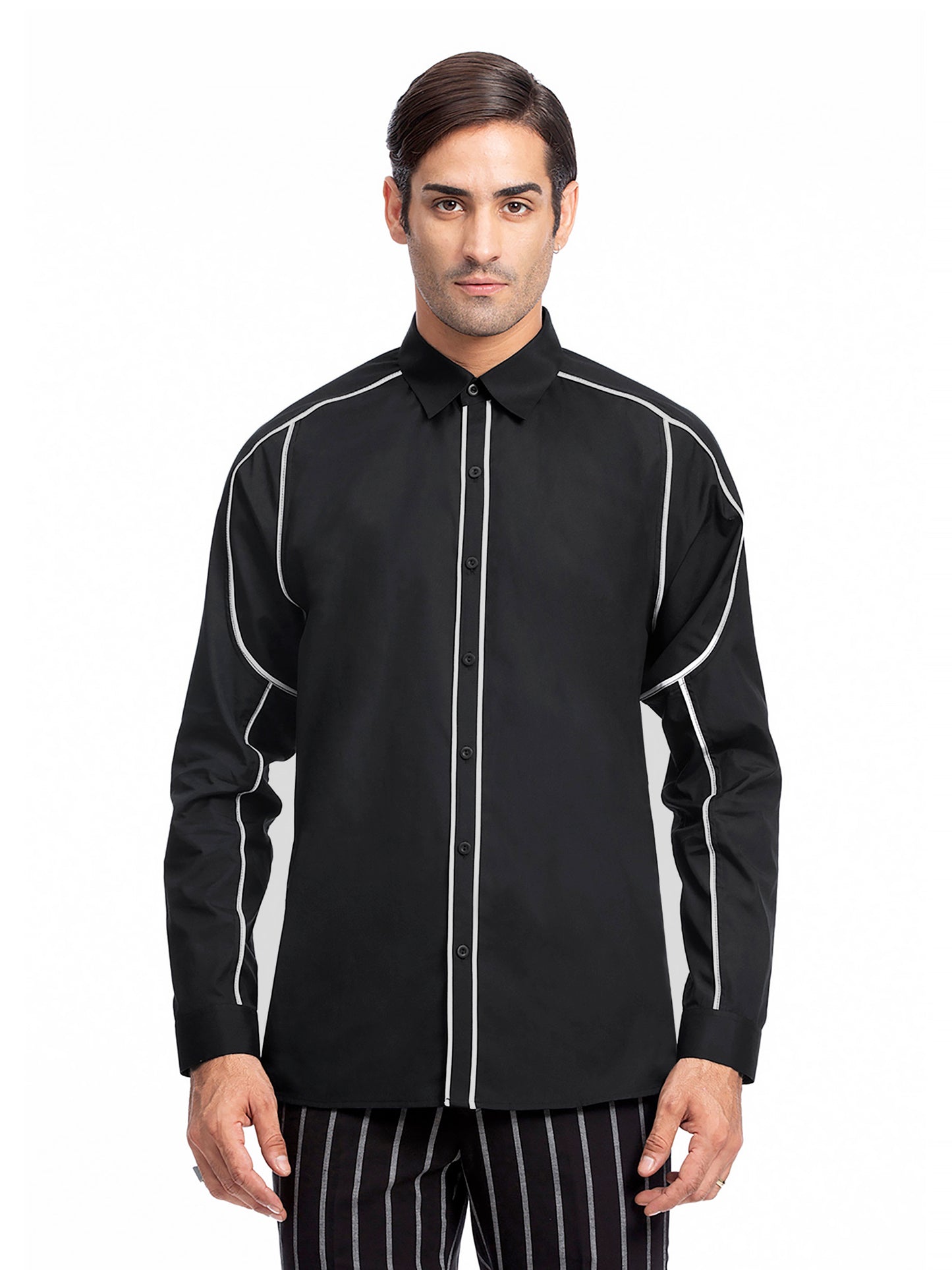 Black Cotton Shirt