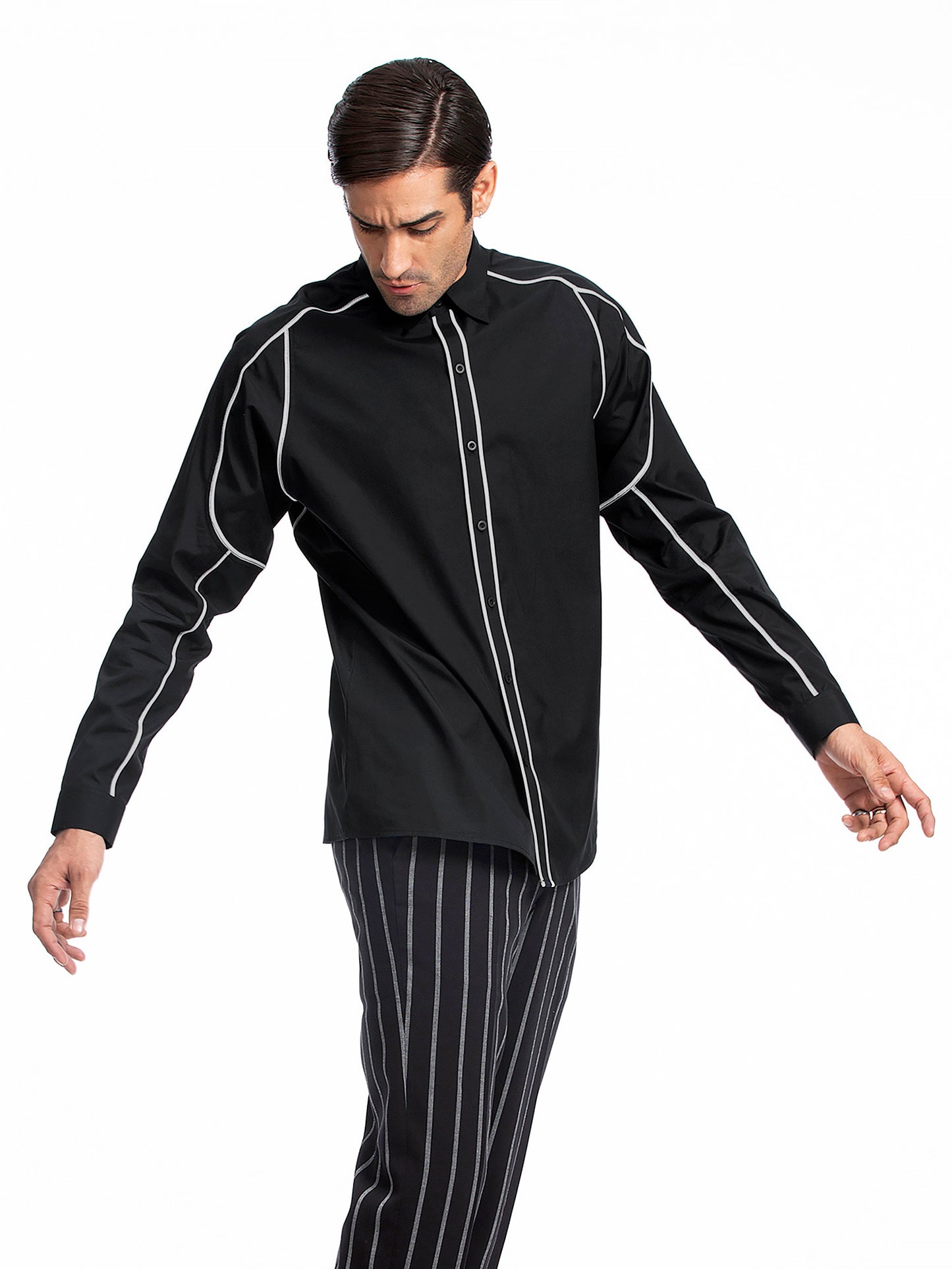 Black Cotton Shirt