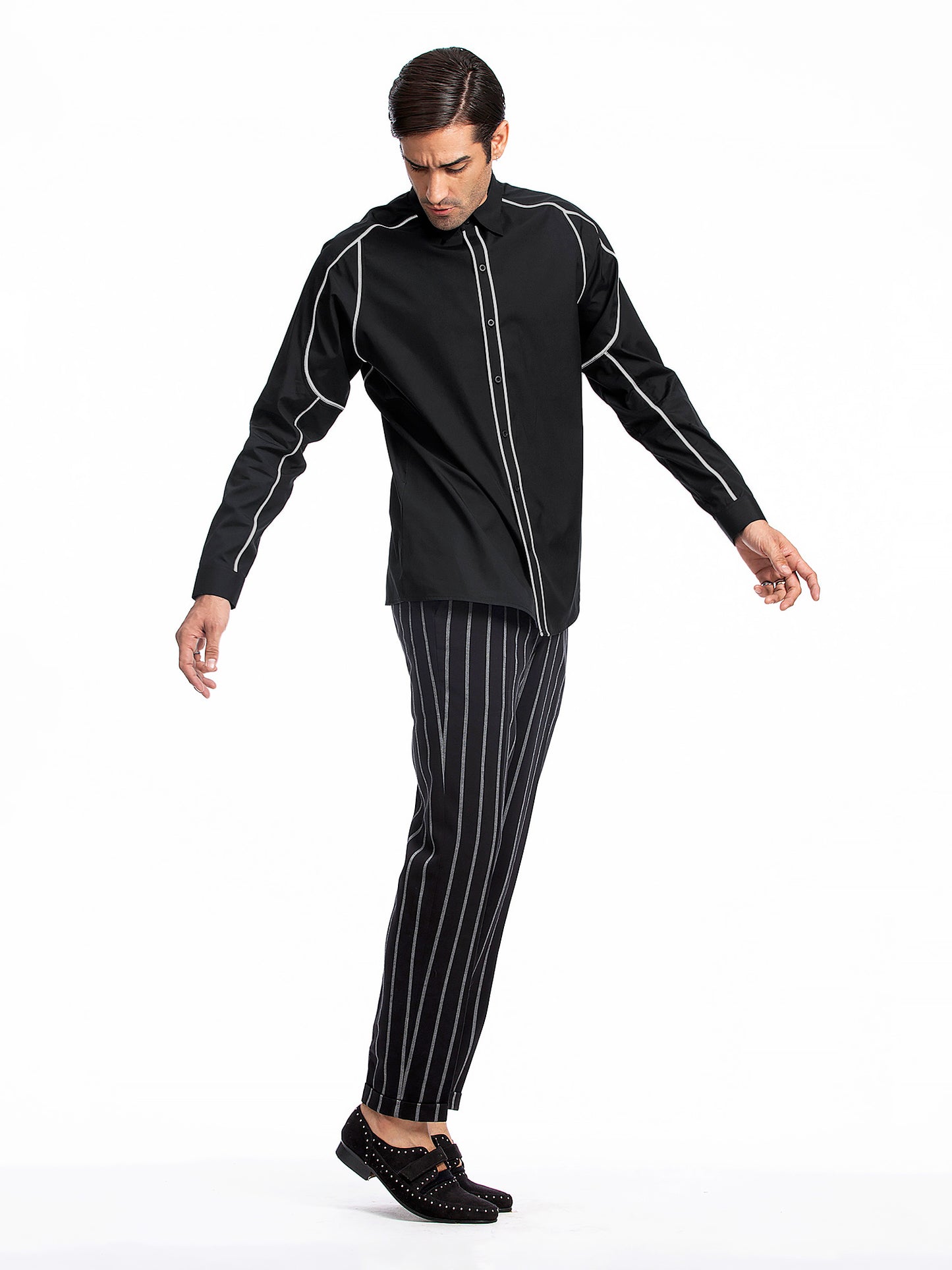 Black Cotton Shirt