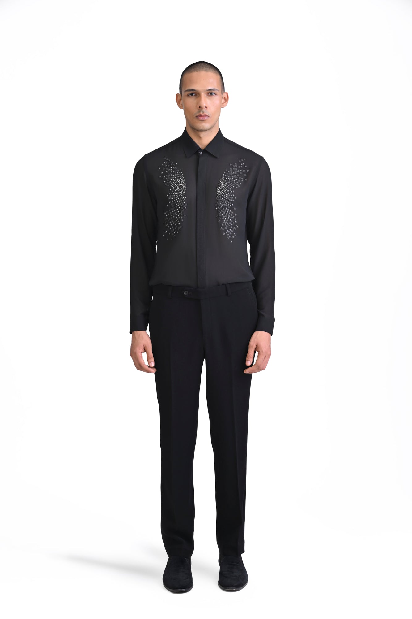 Cotton Zipper Shirt