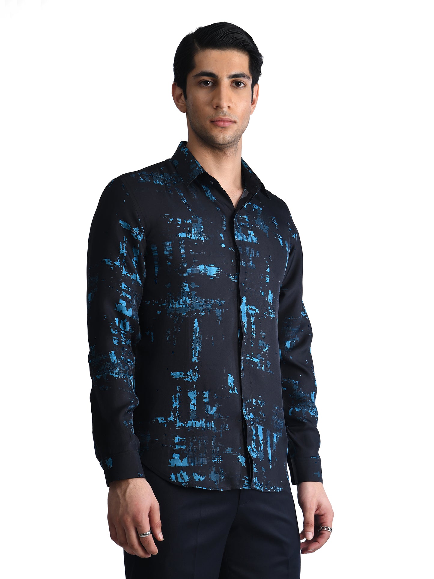 Big Glich Printed Shirt