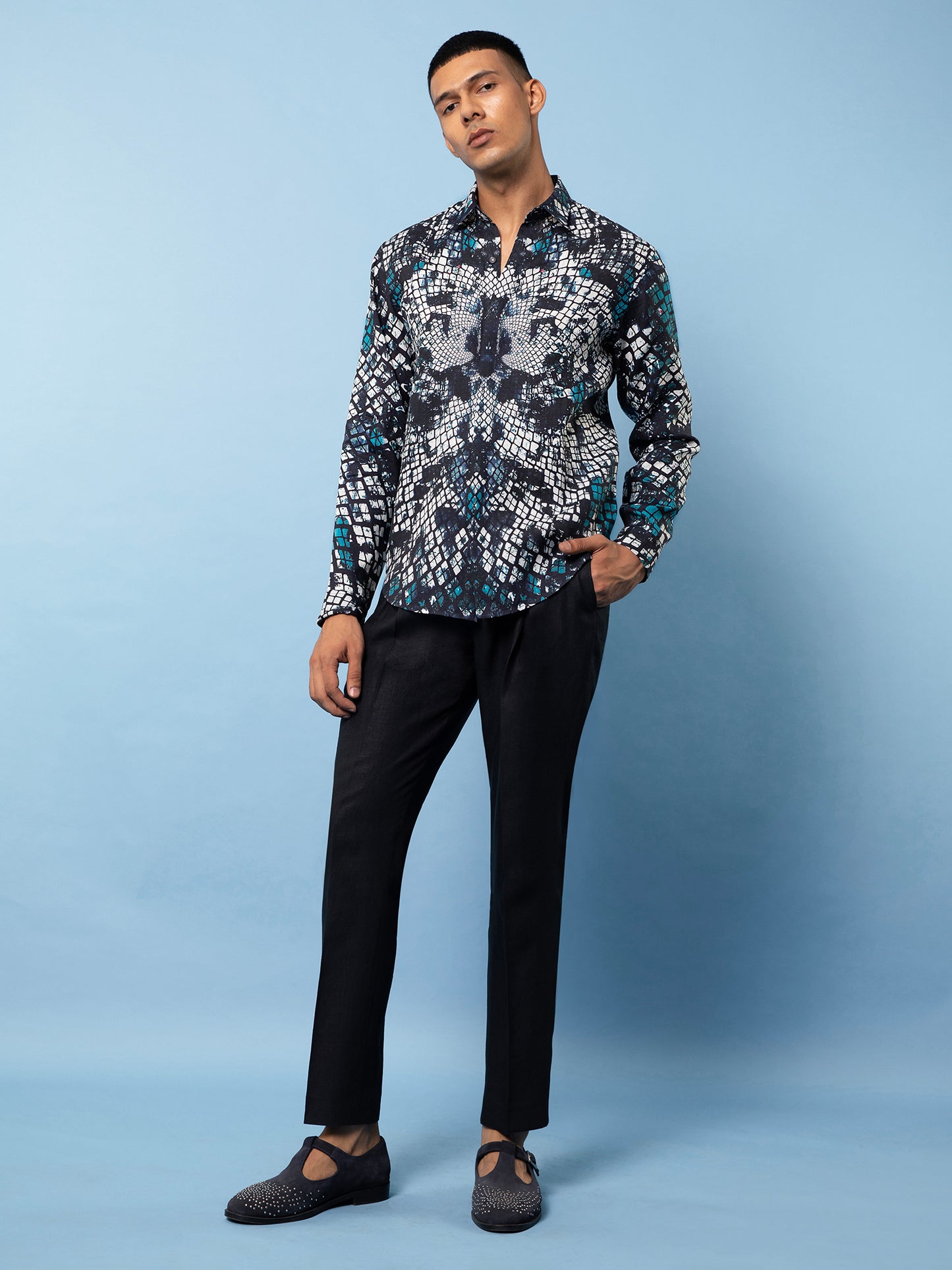Anila Rolling Boxes Shirt