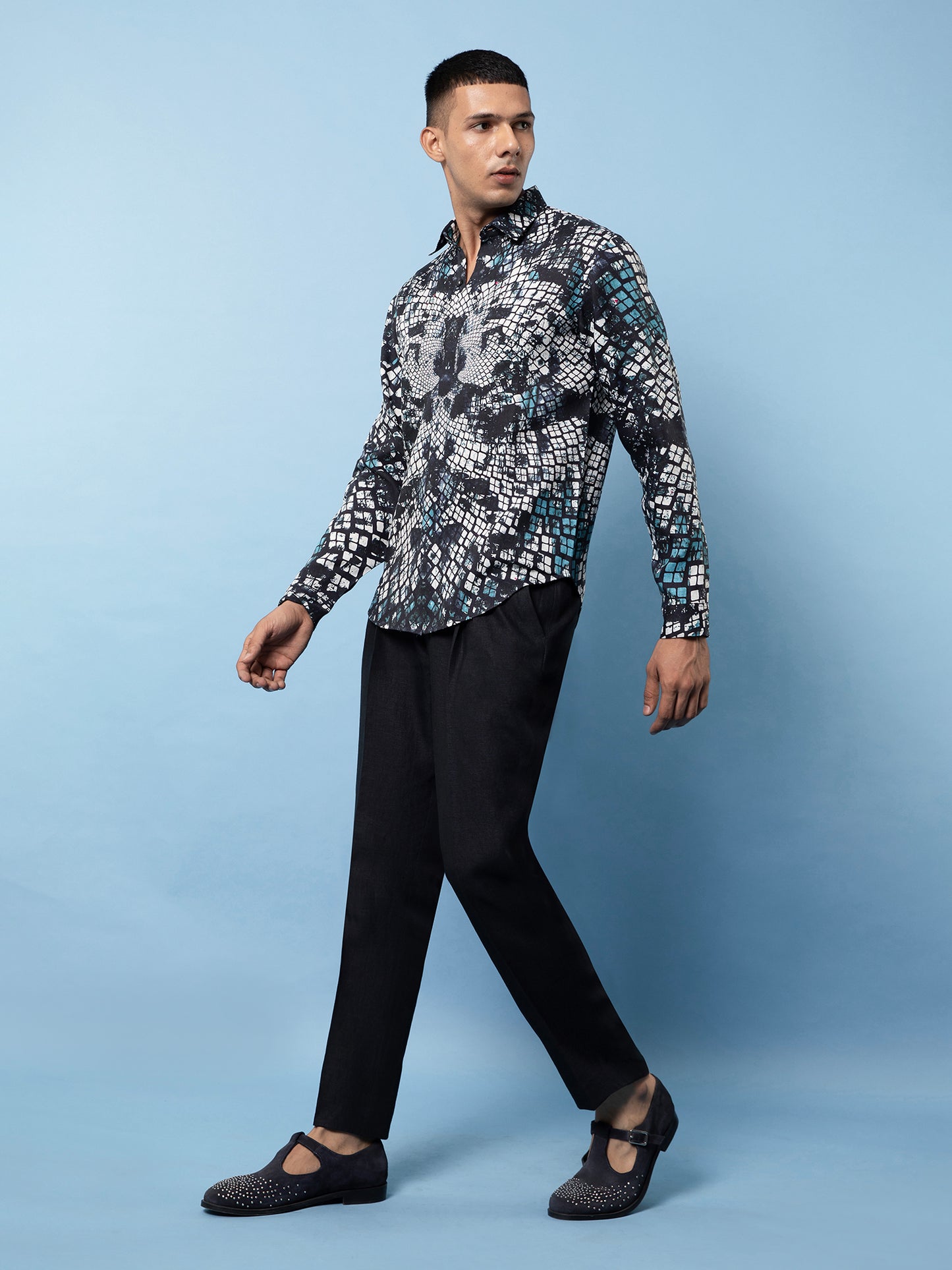 Anila Rolling Boxes Shirt