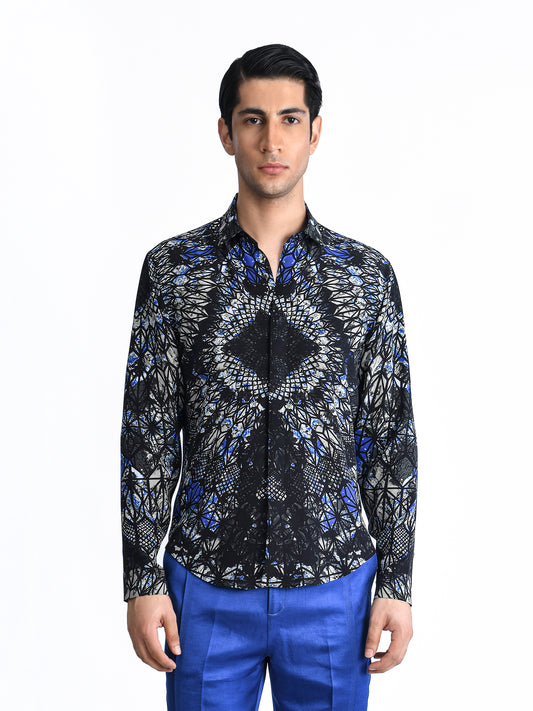 Marrakesh Chakri Placement Printed Shirt